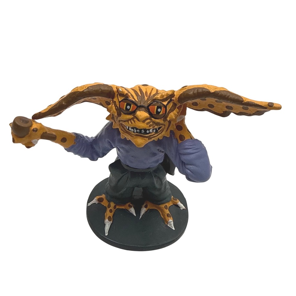 Gremlins 2 Brain Gremlin Mini Figure Collectible Toy Purple Sweater